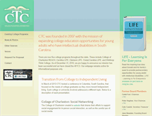 Tablet Screenshot of collegetransitionconnection.org